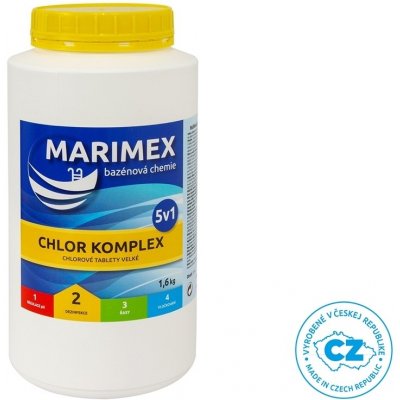 Marimex 11301209 Aquamar Chlor Komplex 5v1 1,6 kg od 17,9 € - Heureka.sk