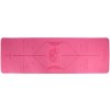 Podložka na cvičenie Lifefit 183 cm x 58 cm ružová