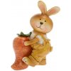 ZAJAČIK S MRKVIČKOU POLY 8,5*6*14CM
