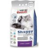 BENEK Super Shaggy bentonitové stelivo pre mačky s vôňou levanduly 2 x 5 l