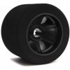 PAIR OF REAR TYRES 1\\8 SHORE 37 ON CARBON RIMS - 78mm - HOT RACE (004-0152)
