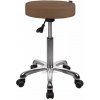 Kozmetická taburetka AMY - svetlohnedá