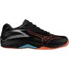 Pánska halová obuv Mizuno Thunder Blade Z Black/Neon Flame EUR 42,5