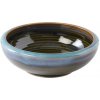Jedálenská misa BLUE & GREEN 17 cm, 500 ml, modrá, keramika, MIJ