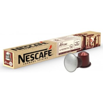 NESCAFÉ Farmers Origins Africas Ristretto kapsule do Nespresso 10 ks