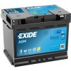 Autobatéria Exide START STOP AGM 62Ah 12V 680A EK620