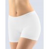 GINA Dámske bambusové bezšvové boxerky Bamboo Pure Line | 03013P - biela, XL/XXL