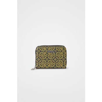 Dara bags peňaženka Dara bags Wally Middle DB Logo zlatá čierna hnědá