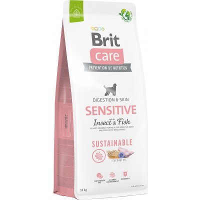 Brit Care Dog Sustainable Sensitive Fish & Insect - 12 kg