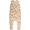 Sleepee Celoročný spací vak s nohavicami Vintage Animals Almond/Cream Veľ. M