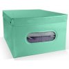 Skladací úložný box PVC Compactor Nordic 50 x 38.5 x 24 cm, zelený RAN7907