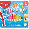 Detské fixky Maped Color´Peps Jumbo - 12 farieb