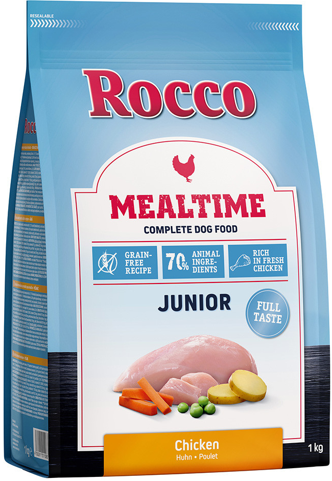 Rocco Mealtime Junior s kuracím 5 x 1 kg