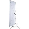 Fomei Lite panel WB 100x220cm WHITE/BLACK