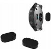 Kryt nabíjacieho portu pre Garmin Fenix 5 5S 5X 6 6S 6X 7S X PRO - čierny