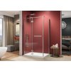 Aquatek CRYSTAL R23 Rohový sprchový kút 120x80x200cm, univerzál, krídlové dv., chróm, číre AQ CRYSTALR23CH120X8062