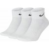 Nike 3PPK VALUE COTTON QUARTER biela čierna