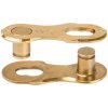 Spojka reťaze 9 KMC zlatá 2ks