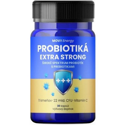 MOVIT ENERGY Probiotiká extra strong 30 kapsúl
