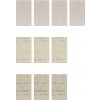 Bosch Súprava brúsnych papierov EXPERT M480, 80 × 133 mm, zrnitosť 4x80, 3x120, 3x180 2608901205