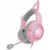 Herné slúchadlá Razer Kraken Kitty V2 - Quartz Ed. (RZ04-04730200-R3M1)
