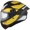 MT Helmets TARGO S KAY B3 matná černo-bílo-žlutá - L - 59-60 cm