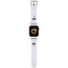 Karl Lagerfeld Karl and Choupette Head NFT Řemínek pro Apple Watch 38/40/41 White KLAWMSLKCNH
