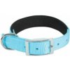 Obojek pes SOFT NYLON tyrkysový 20mm/40cm Zolux
