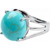 Nefertitis Tyrkenit prsteň nastaviteľná veľkosť NF37128 - 56 - 62 mm (US 8 - 11)