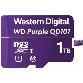 WD MicroSDXC karta 1TB Purple Class 10 R:100W:60 MBs WDD100T1P0C