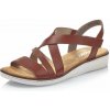 Dámske sandále RIEKER 63663-24 hnedá S5 41