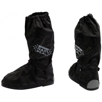 Návleky na topánky OXFORD Rain Seal, podrážka a reflexné prvky (čierna) 41/43_