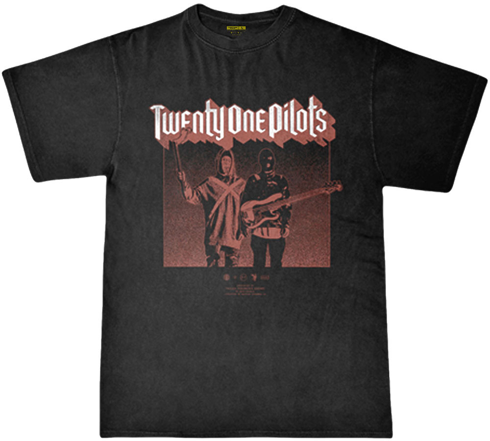 Twenty One Pilots tričko Torch Bearers čierne