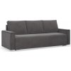 Trojmiestna rozkladacia sedačka NOTO tmavosivá