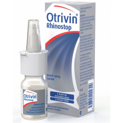 Otrivin Rhinostop 0,5 mg/ml+0,6 mg/ sprej 10 ml