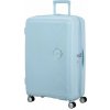 American Tourister SOUNDBOX Spinner77 EXP Pastel Blue 97 L