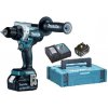 Makita - 18V AKU vŕtací skrutkovač, 2x aku 5,0 Ah Li-Ion, nabíjačka DDF492RTJ