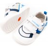 Biomecanics DETSKÉ BAREFOOT TENISKY BIOMECANICS REJILLA - BLANCO Y PETROL Veľkosť: 22, Vnútorná dĺžka cm: 13.7, Vnútorná šírka cm: 6.3