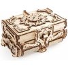 Ugears 3D drevené mechanické puzzle Starožitná šperkovnica