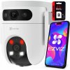 WiFi Otočná Kamera 2 x 3Mpx Duálny OBJEKTÍV H9C 3MP+3MP 2v1 Automatické Sledovanie + 64GB