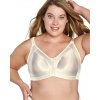 Dámska krémová podprsenka Naturana 5063 zmenšujúca