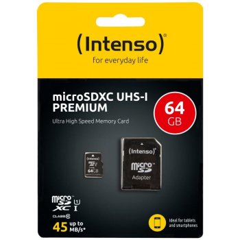 Intenso microSDXC 64GB UHS-I 3423490