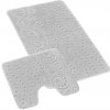Bellatex Bany Ornament světle šedá 60x100 + 60x50cm