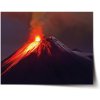 Sablio Plagát Sopka - 60x40 cm