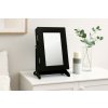 Šperkovnica so zrkadlom LUMERA čierna PHO8072