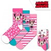 EUROSWAN Ponožky 3v1 Minnie vel. 23-26 75% Bavlna, 23% Polyester, 2% Elastan