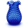 Váza 20cm - Hobnail - Ananás - modrá