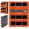 Uzavretý organizér Tactix 36 x 12 x 46 mm, 12 priehradiek