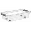 Úložný box Siguro Pro Box Underbed 31 l, 39,5 x 17,5 x 72 cm, Clear (SGR-SB-U331Z)