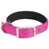 Obojok pes SOFT NYLON ružový 20mm/45cm Zolux